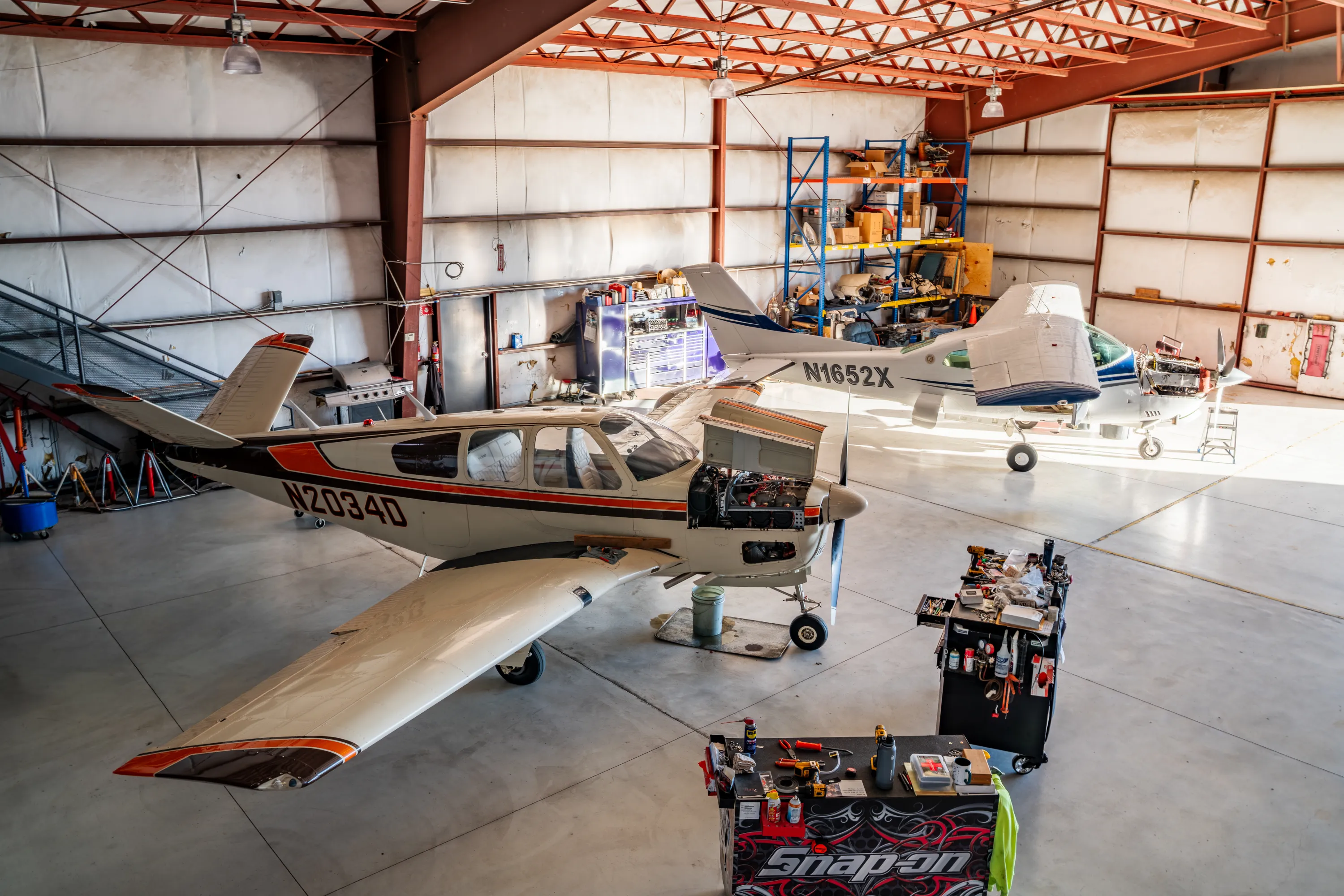 MH Aviation Maintenance And FAA Certified Repair Shop at Lancaster California